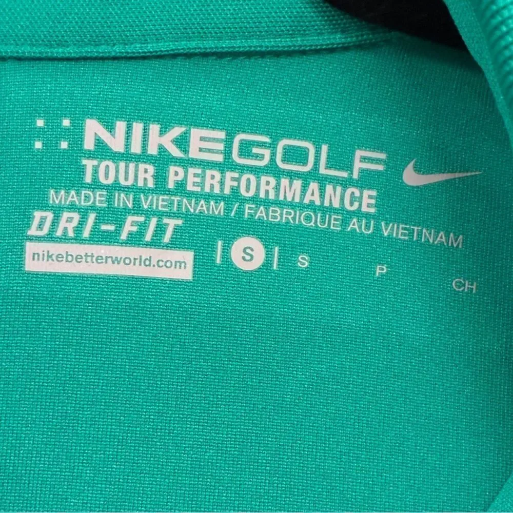 NWOT NIKE Sleeveless Dri-Fit Victory Golf Polo Green Women’s Size Small